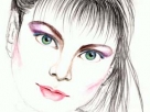 Le Femme - Colored Pencil Sketch