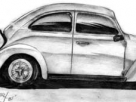 VW Bug - Pencil Sketch VW Bug - Pencil Sketch