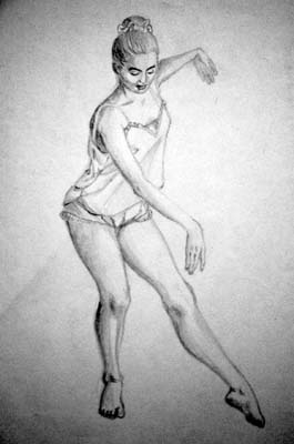 Tiny Dancer - Pencil Sketch